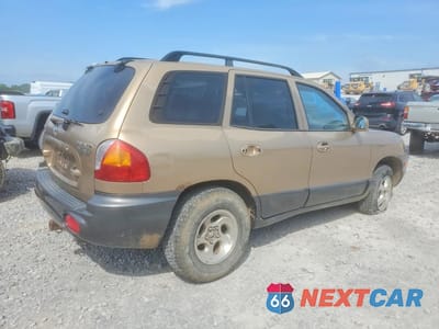 Trzecie zdjęcie samochodu z tyłu: 2003 HYUNDAI SANTA FE VIN:KM8SB12B63U429370 - miniatura
