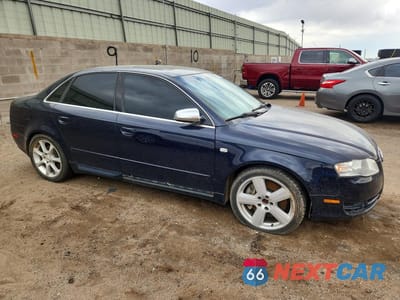 Czwarte zdjęcie samochodu z boku: 2006 AUDI S4 QUATTRO VIN:WAUGL68EX6A001214 - miniatura