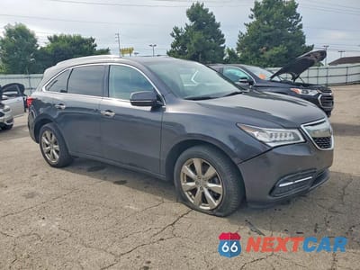 Czwarte zdjęcie samochodu z boku: 2016 ACURA MDX ADVANCE VIN:5FRYD4H9XGB021790 - miniatura