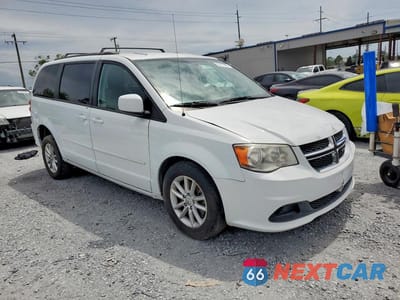 Czwarte zdjęcie samochodu z boku: 2015 DODGE GRAND CARAVAN SXT VIN:2C4RDGCG8FR541292 - miniatura