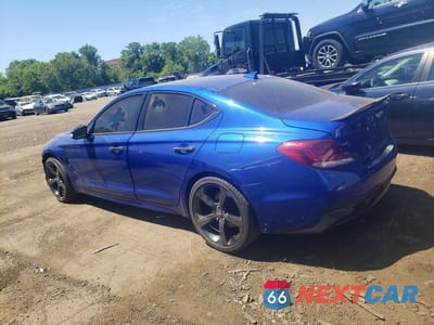 Drugie zdjęcie samochodu z przodu: 2019 GENESIS G70 2.0T ADVANCED VIN:KMTG44LA8KU025739 - miniatura