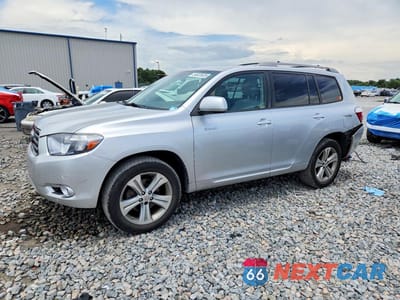 2008 TOYOTA HIGHLANDER SPORT JTEES43A082046838 - główne zdjęcie licytacji z USA - miniatura