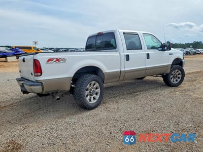 Trzecie zdjęcie samochodu z tyłu: 2003 FORD F250 4WD VIN:1FTNW21L43EC73653 - miniatura