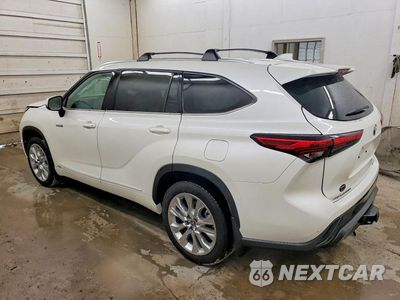 Drugie zdjęcie samochodu z przodu: 2021 TOYOTA HIGHLANDER HYBRID LIMITED VIN:5TDDBRCH5MS531344 - miniatura