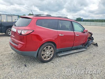 Trzecie zdjęcie samochodu z tyłu: 2014 CHEVROLET TRAVERSE LT VIN:1GNKRGKD2EJ124318 - miniatura