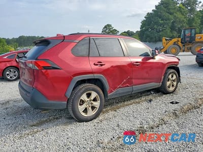 Trzecie zdjęcie samochodu z tyłu: 2020 TOYOTA RAV4 XLE VIN:JTMW1RFV3LD054971 - miniatura