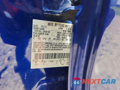 Zdjęcie 13 z 13 samochodu: 2013 FORD EDGE SE VIN:2FMDK4GC4DBA06676 - miniatura