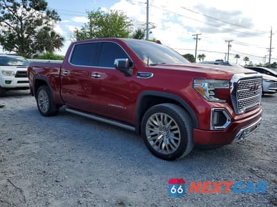 Czwarte zdjęcie samochodu z boku: 2019 GMC SIERRA K1500 DENALI VIN:1GTU9FEL9KZ405317 - miniatura
