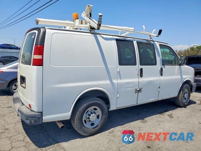 Trzecie zdjęcie samochodu z tyłu: 2007 CHEVROLET EXPRESS G2500 VIN:1GCGG25V271223770 - miniatura