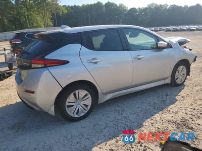 Trzecie zdjęcie samochodu z tyłu: 2022 NISSAN LEAF S VIN:1N4AZ1BV3NC560955 - miniatura