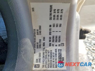 Zdjęcie 13 z 13 samochodu: 2005 CHEVROLET COLORADO VIN:1GCDS136358261732 - miniatura