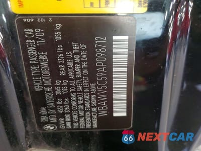Zdjęcie 12 z 12 samochodu: 2010 BMW 328 XI SULEV VIN:WBAWV5C59AP098712 - miniatura