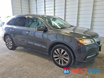 Czwarte zdjęcie samochodu z boku: 2014 ACURA MDX TECHNOLOGY VIN:5FRYD4H45EB001013 - miniatura