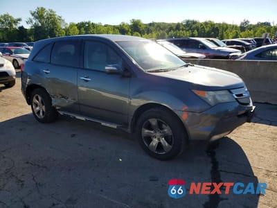 Czwarte zdjęcie samochodu z boku: 2007 ACURA MDX SPORT VIN:2HNYD28827H534520 - miniatura