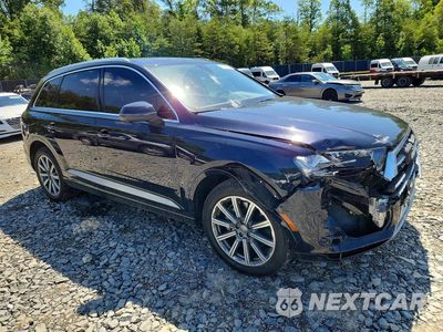 Czwarte zdjęcie samochodu z boku: 2017 AUDI Q7 PREMIUM PLUS VIN:WA1LAAF79HD023845 - miniatura