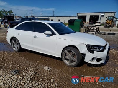 Czwarte zdjęcie samochodu z boku: 2021 AUDI A4 PREMIUM 40 VIN:WAUABAF42MN014826 - miniatura