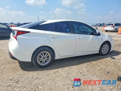 Trzecie zdjęcie samochodu z tyłu: 2019 TOYOTA PRIUS LE VIN:JTDKARFU5K3102156 - miniatura