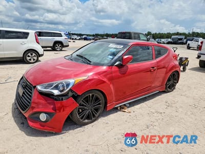 2016 HYUNDAI VELOSTER TURBO KMHTC6AE7GU260959 - główne zdjęcie licytacji z USA - miniatura
