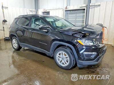 Czwarte zdjęcie samochodu z boku: 2017 JEEP COMPASS SPORT VIN:3C4NJCAB8HT672620 - miniatura