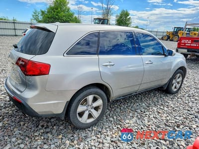 Trzecie zdjęcie samochodu z tyłu: 2011 ACURA MDX TECHNOLOGY VIN:2HNYD2H69BH506835 - miniatura