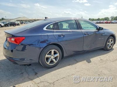 Trzecie zdjęcie samochodu z tyłu: 2017 CHEVROLET MALIBU LS VIN:1G1ZB5ST7HF138514 - miniatura