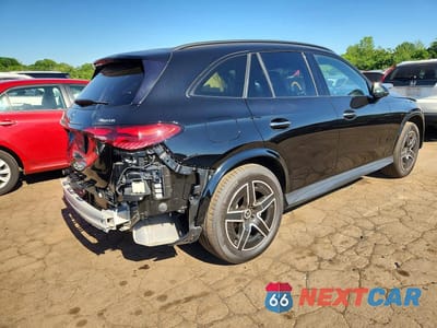 Trzecie zdjęcie samochodu z tyłu: 2023 MERCEDES-BENZ GLC 300 4MATIC VIN:W1NKM4HB5PF028936 - miniatura