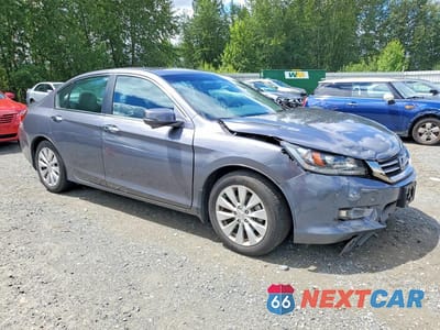 Czwarte zdjęcie samochodu z boku: 2013 HONDA ACCORD EX VIN:1HGCR2F7XDA139458 - miniatura