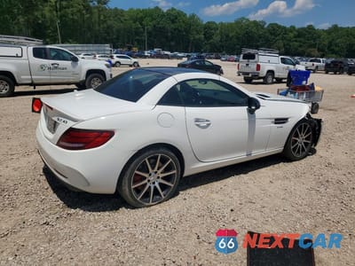 Trzecie zdjęcie samochodu z tyłu: 2017 MERCEDES-BENZ SLC 43 AMG VIN:WDDPK6GA7HF137462 - miniatura