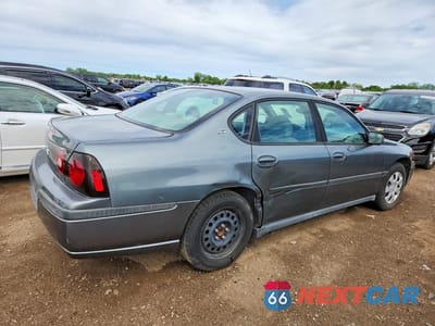 Trzecie zdjęcie samochodu z tyłu: 2004 CHEVROLET IMPALA VIN:2G1WF52E049290257 - miniatura