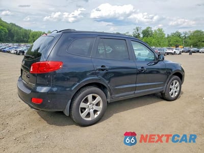 Trzecie zdjęcie samochodu z tyłu: 2009 HYUNDAI SANTA FE SE VIN:5NMSH73E59H243124 - miniatura