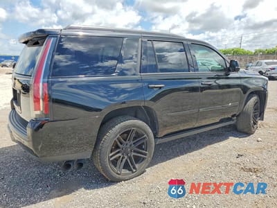 Trzecie zdjęcie samochodu z tyłu: 2020 CADILLAC ESCALADE PLATINUM VIN:1GYS4DKJ0LR102533 - miniatura