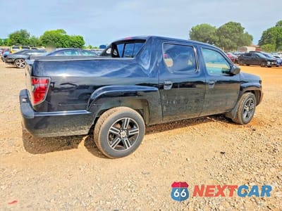 Trzecie zdjęcie samochodu z tyłu: 2012 HONDA RIDGELINE SPORT VIN:5FPYK1F79CB002026 - miniatura