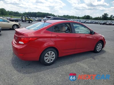 Trzecie zdjęcie samochodu z tyłu: 2016 HYUNDAI ACCENT SE VIN:KMHCT4AE0GU157497 - miniatura