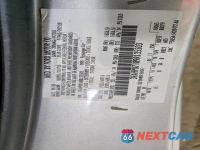Zdjęcie 12 z 12 samochodu: 2009 FORD FUSION SE VIN:3FAHP07189R135503 - miniatura