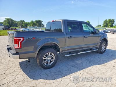 Trzecie zdjęcie samochodu z tyłu: 2017 FORD F150 SUPERCREW VIN:1FTEW1EF4HKD74540 - miniatura