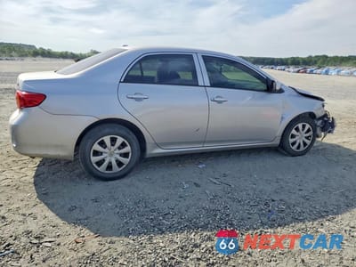 Trzecie zdjęcie samochodu z tyłu: 2009 TOYOTA COROLLA LE VIN:1NXBU40E09Z161160 - miniatura