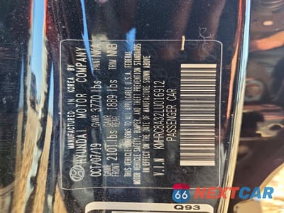 Zdjęcie 14 z 14 samochodu: 2020 HYUNDAI VENUE SEL VIN:KMHRC8A32LU016912 - miniatura