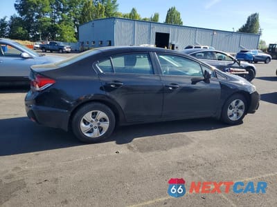 Trzecie zdjęcie samochodu z tyłu: 2015 HONDA CIVIC LX VIN:2HGFB2E50FH530933 - miniatura