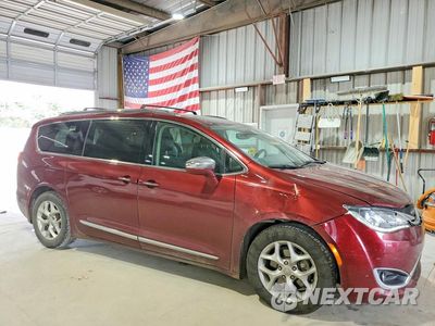 Czwarte zdjęcie samochodu z boku: 2019 CHRYSLER PACIFICA LIMITED VIN:2C4RC1GG5KR732091 - miniatura