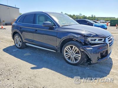 Czwarte zdjęcie samochodu z boku: 2018 AUDI Q5 PREMIUM PLUS VIN:WA1BNAFY2J2194186 - miniatura