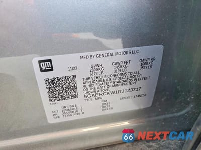 Zdjęcie 13 z 13 samochodu: 2024 BUICK ENCLAVE VIN:5GAERCKW1RJ123717 - miniatura
