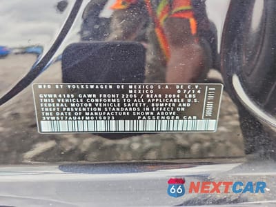 Zdjęcie 12 z 12 samochodu: 2015 VOLKSWAGEN GTI VIN:3VW5T7AU4FM015823 - miniatura