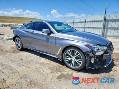 Czwarte zdjęcie samochodu z boku: 2019 INFINITI Q60 3.0T LUXE VIN:JN1EV7EL6KM291167 - miniatura