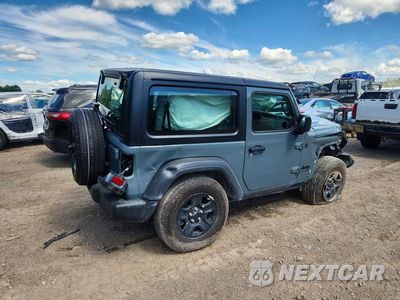 Trzecie zdjęcie samochodu z tyłu: 2025 JEEP WRANGLER SPORT VIN:1C4PJXAN6SW618311 - miniatura