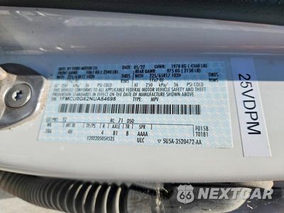 Zdjęcie 12 z 12 samochodu: 2022 FORD ESCAPE SE VIN:1FMCU0G62NUA84698 - miniatura