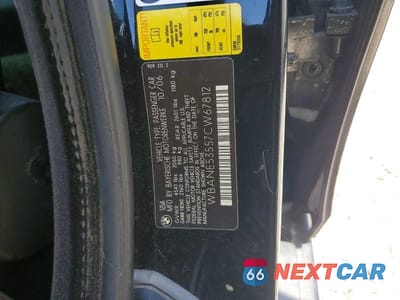 Zdjęcie 12 z 12 samochodu: 2007 BMW 525 I VIN:WBANE53557CW67812 - miniatura