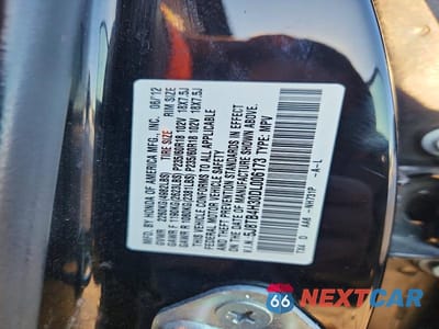 Zdjęcie 12 z 12 samochodu: 2013 ACURA RDX VIN:5J8TB4H30DL006173 - miniatura