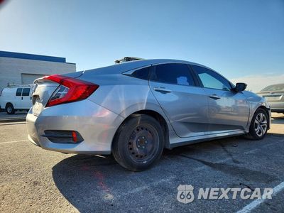 Trzecie zdjęcie samochodu z tyłu: 2017 HONDA CIVIC LX VIN:2HGFC2F59HH530315 - miniatura