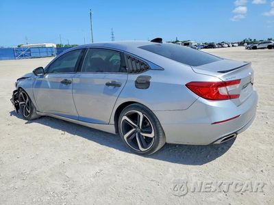 Drugie zdjęcie samochodu z przodu: 2022 HONDA ACCORD SPORT SE VIN:1HGCV1F4XNA018121 - miniatura