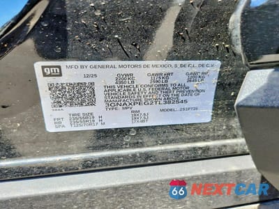 Zdjęcie 13 z 13 samochodu: 2026 CHEVROLET EQUINOX LT VIN:3GNAXPEG2TL382545 - miniatura